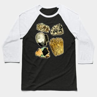 Rocks Minerals | Crystals Geodes Geology Baseball T-Shirt